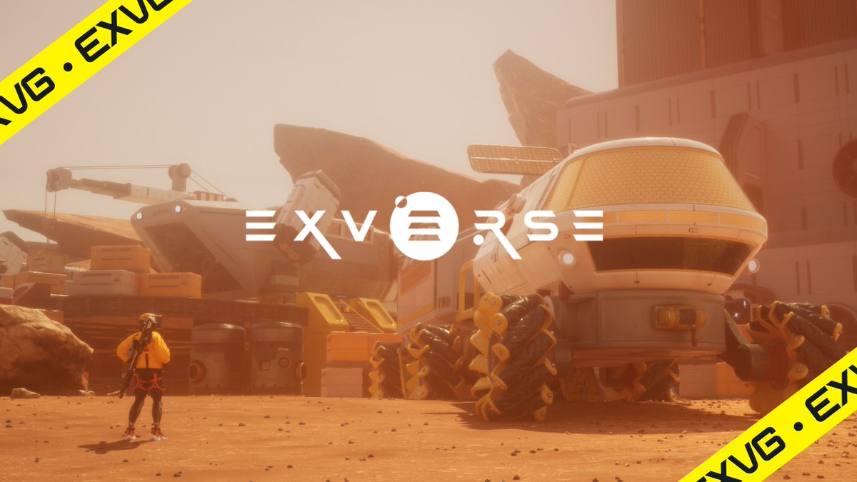 ⚡️Exverse is gearing up to launch its biggest innovations yet.

🤝Stay tuned for the releases next week.

➡️Reminder: 1 weeks remain to submit your claims here for the Exverse Alpha Tournament - forms.gle/EZHSR1rXe7japg…

$EXVG #Exverse