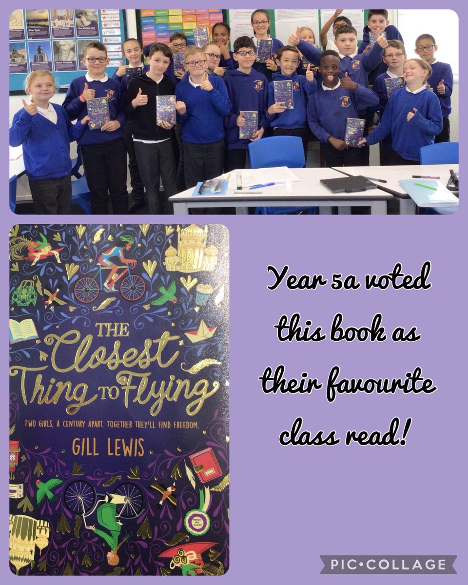 Year 5a have voted for their favourite class read…. @CNicholson_Edu
