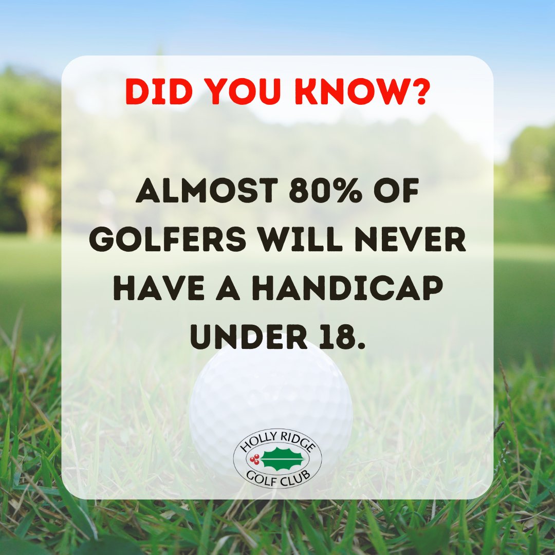 High handicap or low, you are still a 'Golfer'.

Keep enjoying the game no matter your ability level!