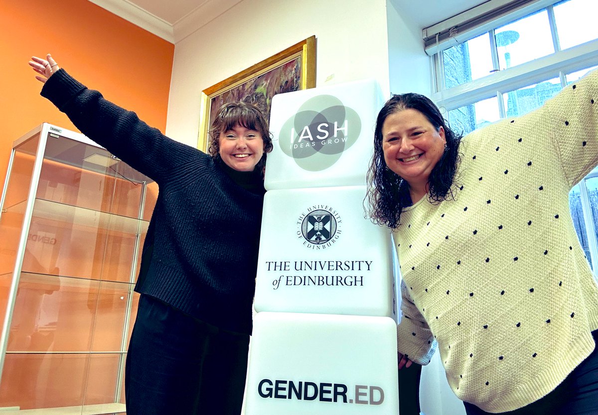 Thankful to catch up w @EdinburghUni colleagues. So lovely to see @IASH_Edinburgh leaders + new accessible space, discuss @UoE_GENDER_ED research w @hemanginigupta, compare employment law w @CabrelliDavid, explore menstrual/mental health w @HistorywithJC + more-until next time!