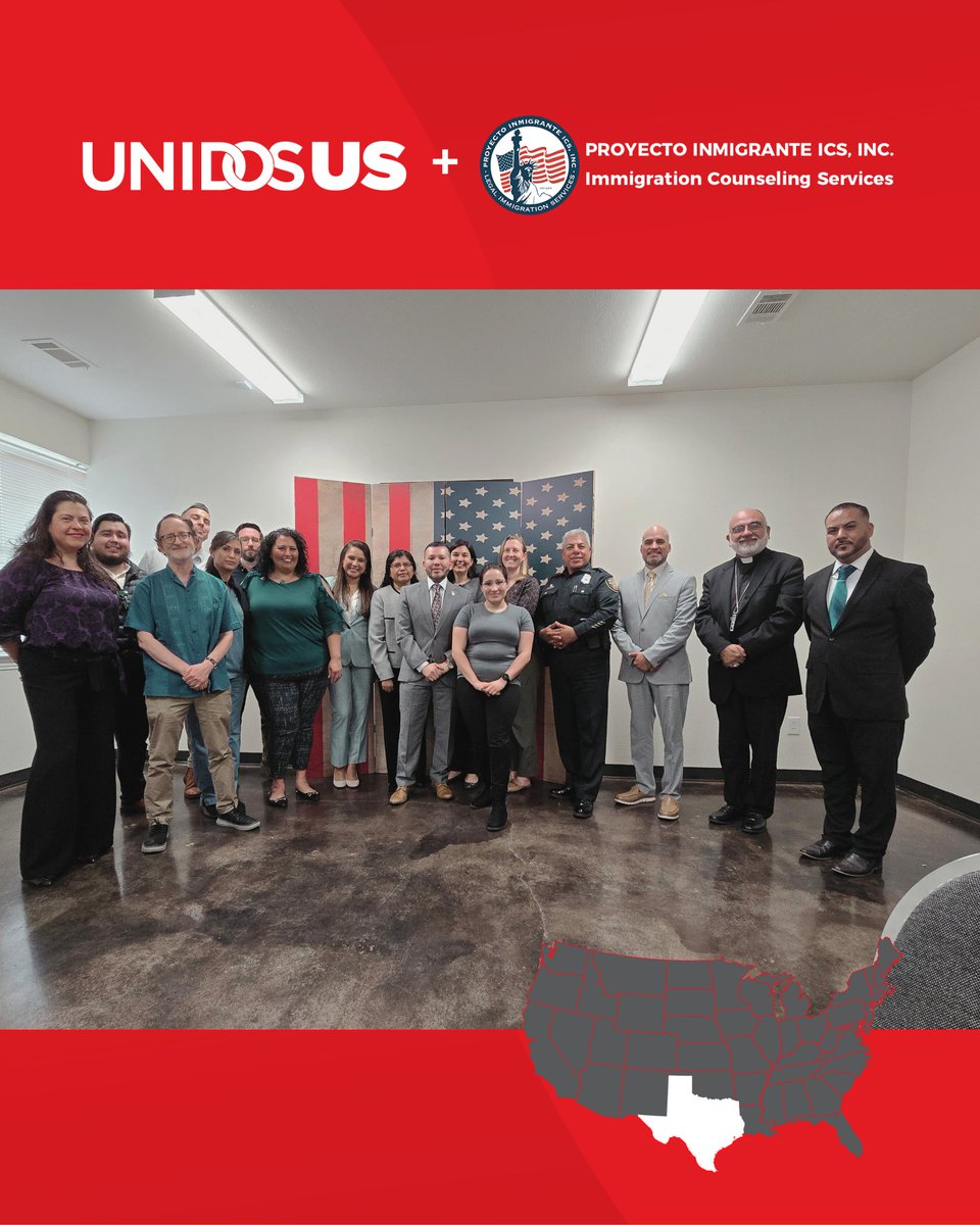 We visited @ProyectoDFW in Texas to learn about how cooperation and advocacy for federal funds are vital to their success in helping immigrants. This collaborative approach exemplifies our ongoing work with our #AffiliatesUnidos and their commitment to serving their communities.