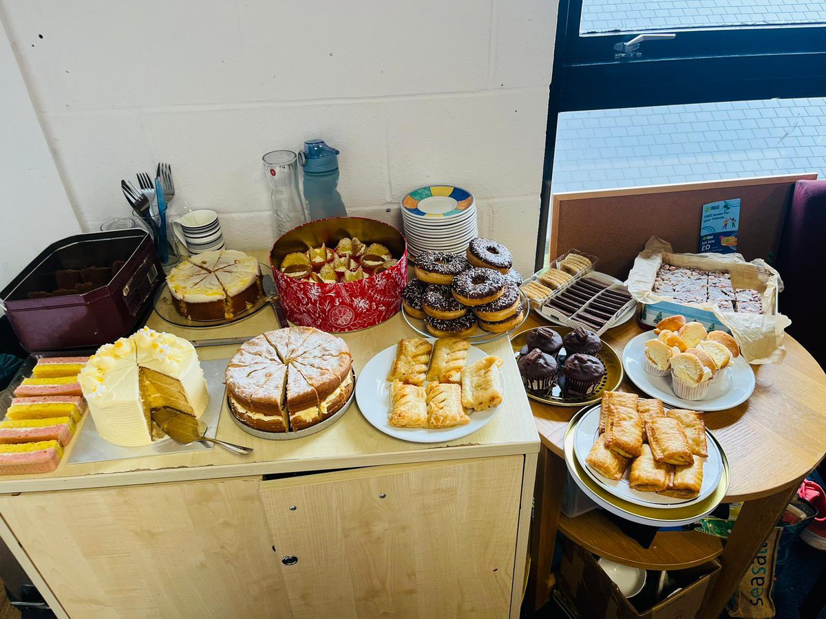 <a href="/crickmaths/">CHS Maths Department</a> hosted cake day this week in aid of National Numeracy Day! Over £115 raised for <a href="/NSPCC/">NSPCC</a>. Da Iawn! 👏🏼
Happy Half Term! 🥳