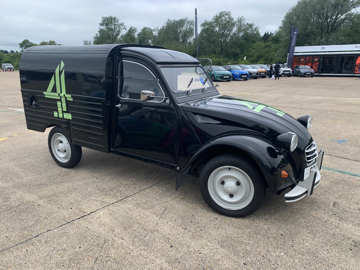 Andy Picton Glass's (@apicton_glass) on Twitter photo Whilst at the <a href="/SMMT/">SMMT</a> Test Day, had the opportunity to drive the #Eive converted <a href="/CitroenUK/">Citroƫn UK</a> #2CVvan powered by a 10kWh battery giving an urban range of over 70 miles. Good fun on the street circuit at <a href="/utaccompany/">UTAC</a> <a href="/APicton_Glass/">Andy Picton Glass's</a> <a href="/GlassGuide/">Glass's</a> <a href="/JDPowerAutos/">J.D. Power Autos</a> <a href="/autovista_group/">Autovista Group</a> #classic Whilst at the <a href="/SMMT/">SMMT</a> Test Day, had the opportunity to drive the #Eive converted <a href="/CitroenUK/">Citroƫn UK</a> #2CVvan powered by a 10kWh battery giving an urban range of over 70 miles. Good fun on the street circuit at <a href="/utaccompany/">UTAC</a> <a href="/APicton_Glass/">Andy Picton Glass's</a> <a href="/GlassGuide/">Glass's</a> <a href="/JDPowerAutos/">J.D. Power Autos</a> <a href="/autovista_group/">Autovista Group</a> #classic