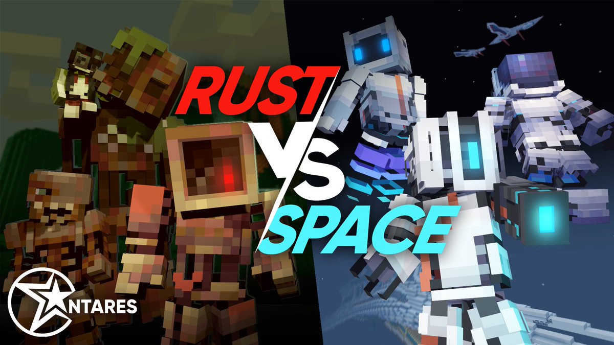 Greetings space adventurers! 🤖

We're super excited to announce our first skinpack release is now available on the <a href="/MinecraftMarket/">Minecraft Marketplace</a> ✨✨✨

Have a look here! 👉 minecraft.net/en-us/marketpl…