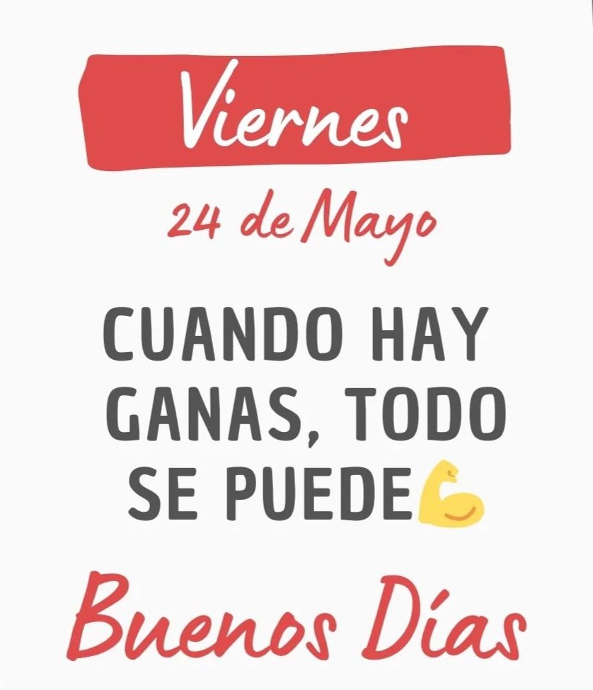Buenos días🙏🏻🌞☕️💙🤗♥️😘
Claro que sí 💪🏻😌🤪