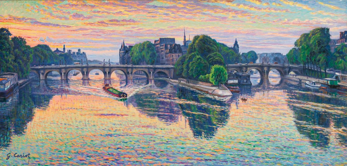 Cloudy Weather
by Gustave Cariot
in 1940

#Paris #Parisjetaime #visitparisregion #ExploreFrance #France #cityscape #Seine #gustavecariot #pontneuf