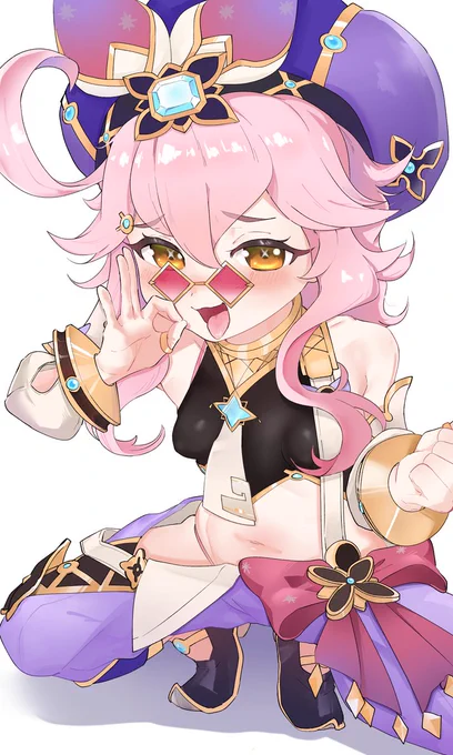 skebありがとうございました!原神からドリーちゃんですエッな差分はpixivで! 