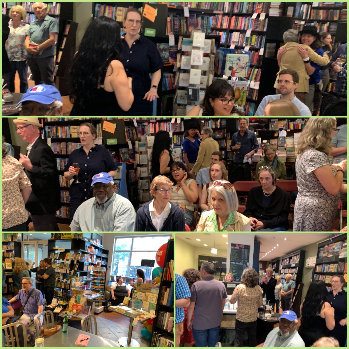 Ignatius Valentine Aloysius (@ignatius2u) on Twitter photo Loads of fun last night <a href="/BookCellar/">Book Cellar</a>ā£ļøš š And all the lights were left on in this delightful place, WOW! Books & people everywhere, celebrating the dble book launch for @PatriciaAMcNair's THE TEMPLE OF AIR & NOTHING'S EVER THE SAME by Cyn Vargas on
<a href="/TortoiseBooks/">Tortoise Books</a>. (1/2) Loads of fun last night <a href="/BookCellar/">Book Cellar</a>ā£ļøš š And all the lights were left on in this delightful place, WOW! Books & people everywhere, celebrating the dble book launch for @PatriciaAMcNair's THE TEMPLE OF AIR & NOTHING'S EVER THE SAME by Cyn Vargas on
<a href="/TortoiseBooks/">Tortoise Books</a>. (1/2)