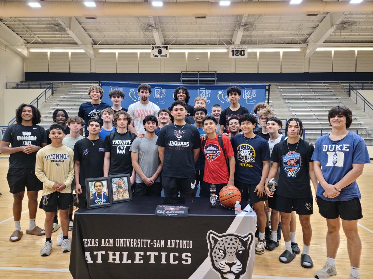 O'Connor Basketball (@oconnorhoops) on Twitter photo Proud to celebrate <a href="/Julianbarron41/">Julian Barron</a> as he signed his Letter of Intent to play collegiate basketball at <a href="/TAMUSanAntonio/">Texas A&M University-San Antonio</a>
A direct result or hard work & high character. Excited for next steps with <a href="/ChrisDial79/">Chris Dial</a> Proud to celebrate <a href="/Julianbarron41/">Julian Barron</a> as he signed his Letter of Intent to play collegiate basketball at <a href="/TAMUSanAntonio/">Texas A&M University-San Antonio</a>
A direct result or hard work & high character. Excited for next steps with <a href="/ChrisDial79/">Chris Dial</a>