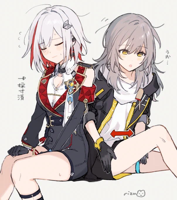 星ちゃんとトパーズちゃん!( キャプション間違えた!訂正!) 