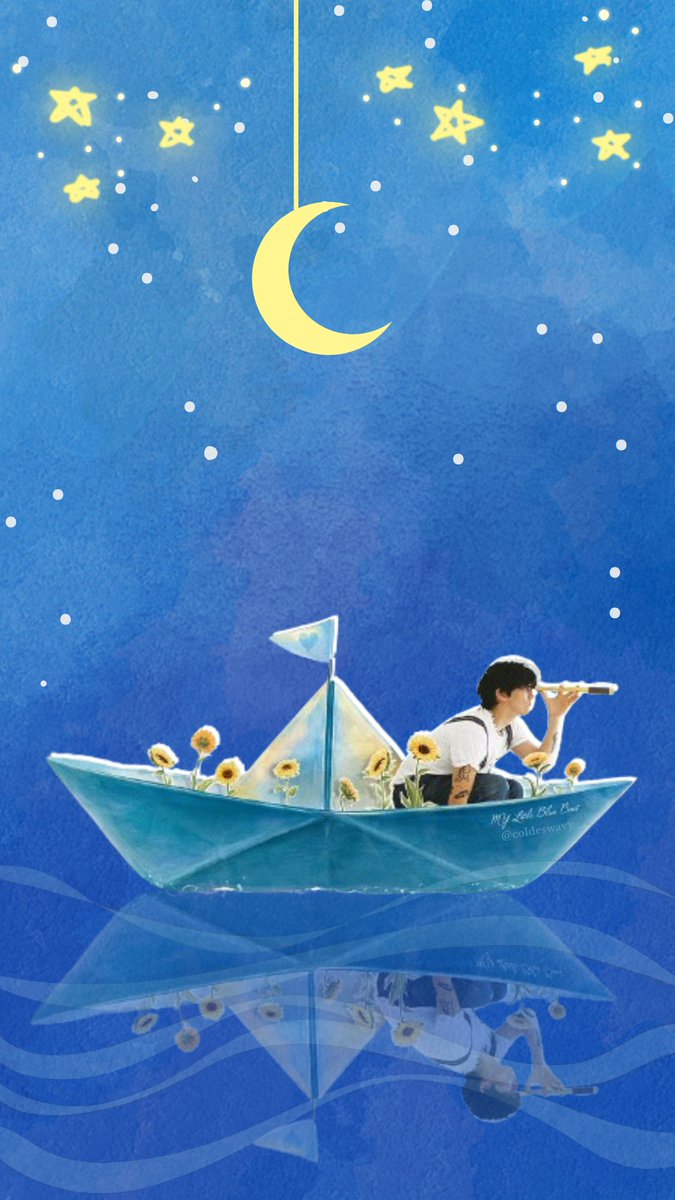 coldeswavy's tweet image. Ninguém pediu mas a adm fez!

Toma esse wallpaper de My Little Blue Boat para animar sua sexta. 💙✨️