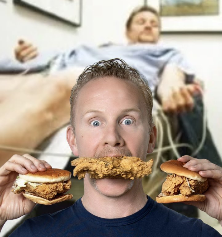 🚨 THE AMERICAN DIET IS LITERALLY DESIGNED TO KILL YOU 🚨 RIP Morgan Spurlock ⚠️ He was only 53 and just died from cancer ‼️ Morgan made multiple ‘Super Size Me’ documentaries where he put his own body on the line by eating large amounts of fast food to test its effects‼️