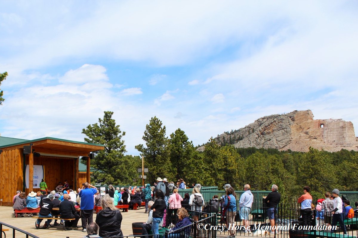 Summer Cultural Programs are in full swing at Crazy Horse Memorial®! 
Didn’t get a chance to see any this week?  Don’t worry, nearly 800 performances are planned for the summer with a variety of cultural &amp; artistic expressions.  There’s something new to experience every day!