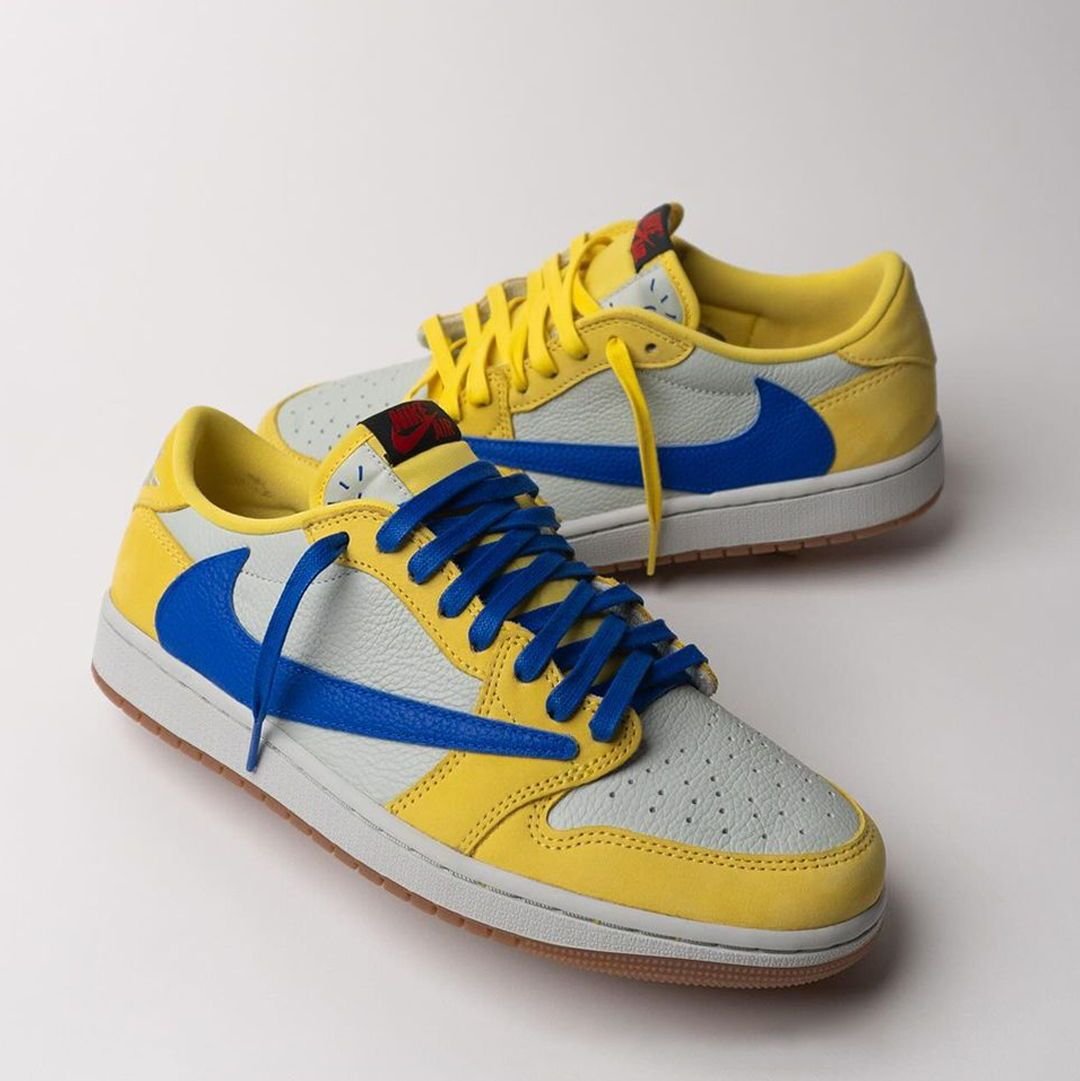 RAFFLE THREAD ⚡️
Travis Scott x Air Jordan 1 Low 'Canary' 

All raffles listed below*