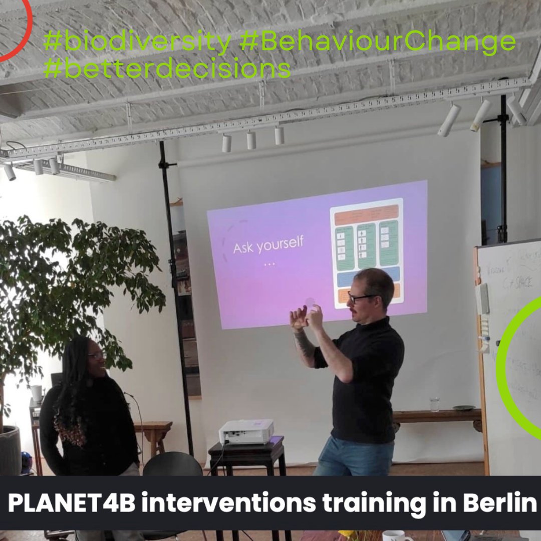 Planet4bProject's tweet photo. 🌎 #ParticipatoryFilmmaking, #CommunityCooking, and experiential learning games - all proved effective at the previous #PLANET4B training, triggering social change to improve #biodiversity. Read the report here: 👉 https://t.co/X4L1v0lWLJ #betterdecisions #BehaviourChange https://t.co/i2yF77jMKK