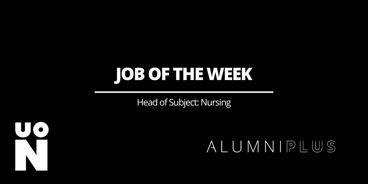 The Faculty of Health, Education and Society at the University of Northampton is looking to appoint an experienced and inspirational academic leader to become Head of Subject for Nursing.

Find out more about this important post here: 
 ow.ly/xPOA50RSqy2

#UON #Uninorthants