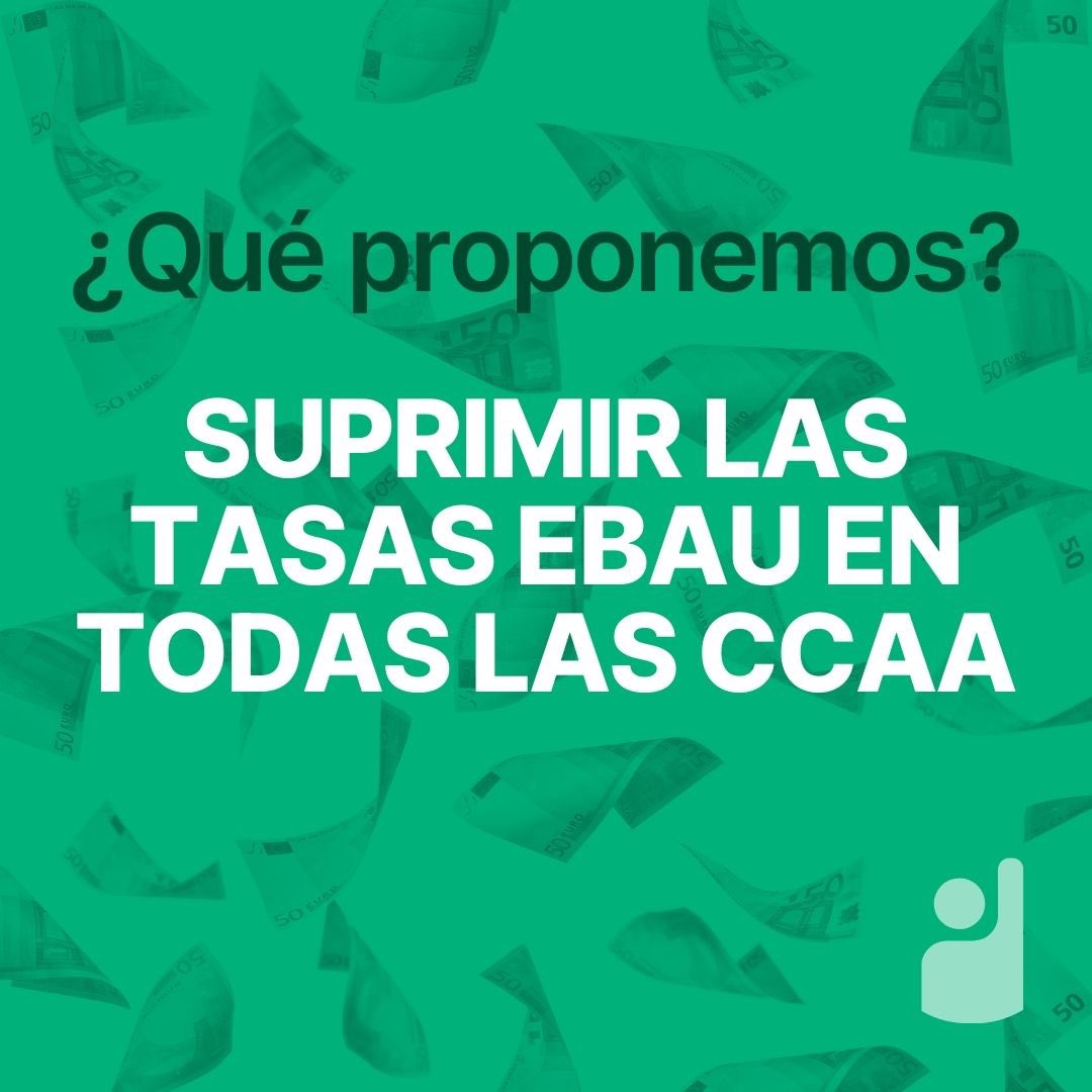 🫠 Sí, otro año más que denunciamos las innecesarias y desiguales tasas de la #EBAU. 

La Educación debe ser gratuita, independientemente de dónde vivas, qué renta tengas o qué quieras estudiar. 

👇🏼👇🏼