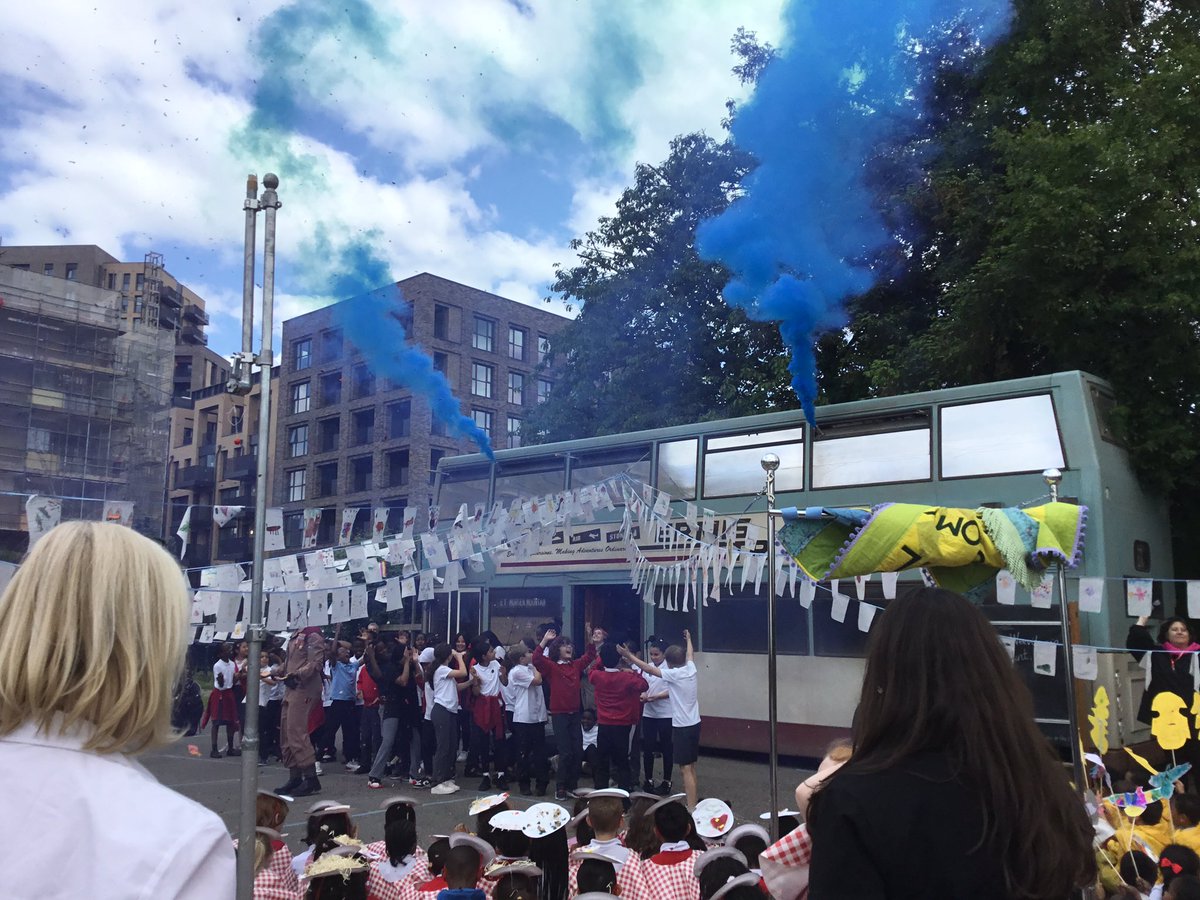 When two worlds collide, we get a celebration of cultures! Thank you Weevillania! For ever furrow! #weevillania #greenwich