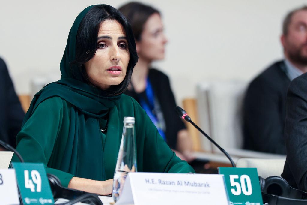 In addition to supporting the UAE Ministry of Foreign Affairs with engagements related to the UN 2026 Water Conference at the World Water Forum, the COP28 team followed up on key outcomes of the water agenda, specifically the Freshwater Challenge. 

Shahbano Tirmizi, Director of