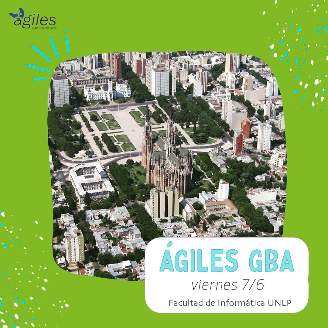 LifiaUNLP's tweet photo. 📢Primer ÁGILES en La Plata

📆 7 de Junio
⏰ 9 a 19 hs
📍@InformaticaUNLP

Entradas 👉https://t.co/gVFIxSfxUj

⚠️Entrada gratuita DOCENTES de @InformaticaUNLP  código: AGBA2024-PROFE

⚠️Entrada gratuita ESTUDIANTES de @InformaticaUNLP  código: AGBA2024-ESTUDIANTE https://t.co/Eac99dLdPN