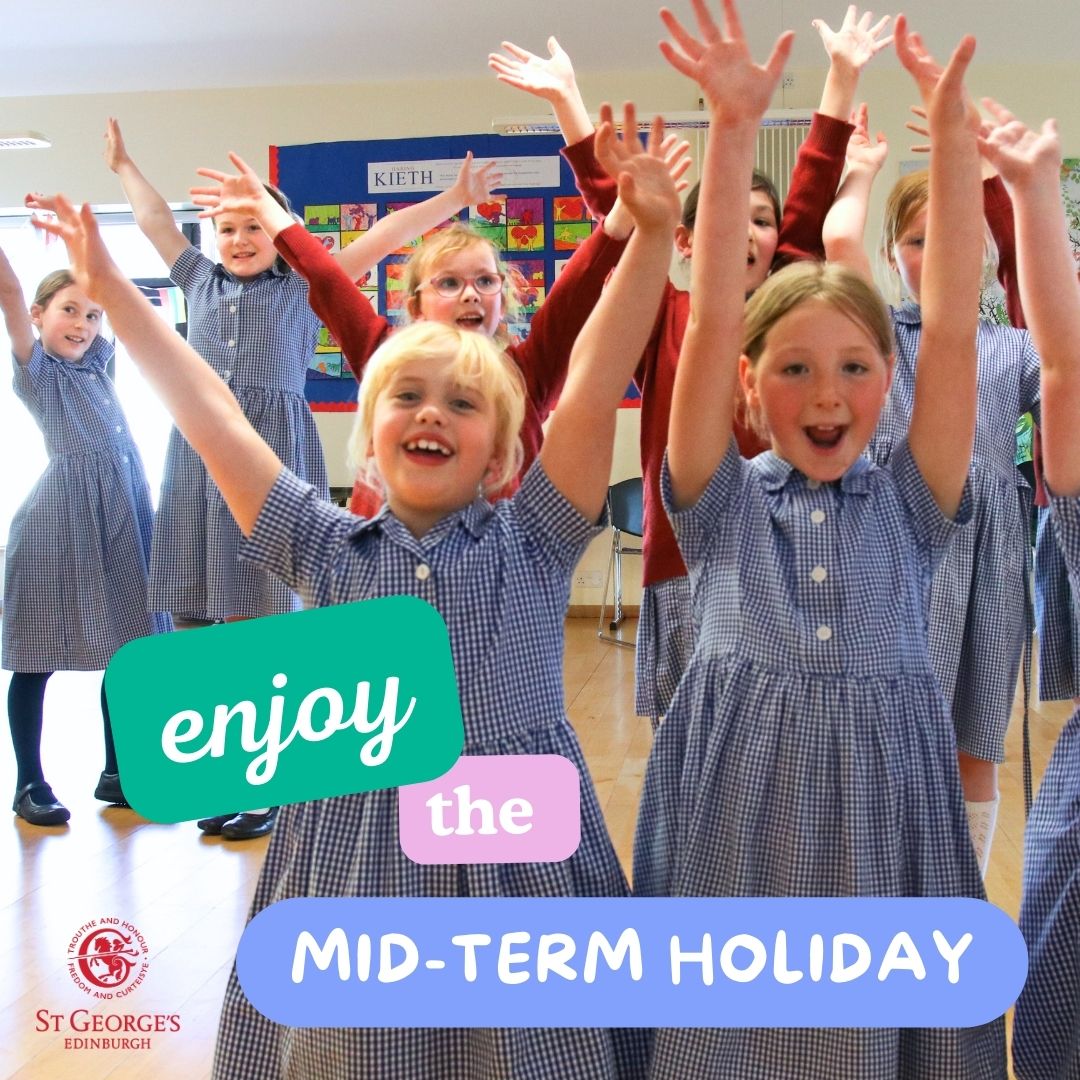 Mid-term break is here! 🎉 Wishing our amazing students and staff an enjoyable break. We look forward to welcoming our students back on Thursday the 30th May! 📘✏️ #HalfTermBreak #stgeCommunity #StGeorgesEdinburgh #aVoiceforFun
