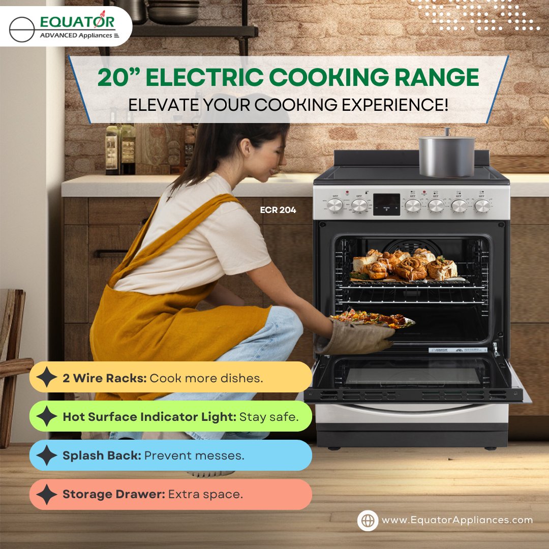 equator_aa's tweet image. Elevate Your Cooking Experience with our Convection Oven! 🍳✨ Discover how our oven&apos;s innovative features make cooking a breeze.

#ConvectionOven #CookingExperience #KitchenAppliances #HomeCooking #ModernKitchen #EasyCooking #KitchenEssentials