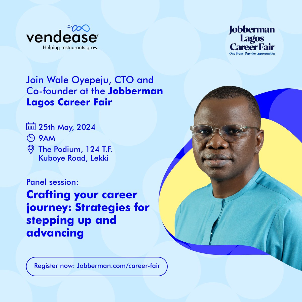 You don’t want to miss this! See you tomorrow🐜🐜

#vendeaseafrica #vendease #jobfair