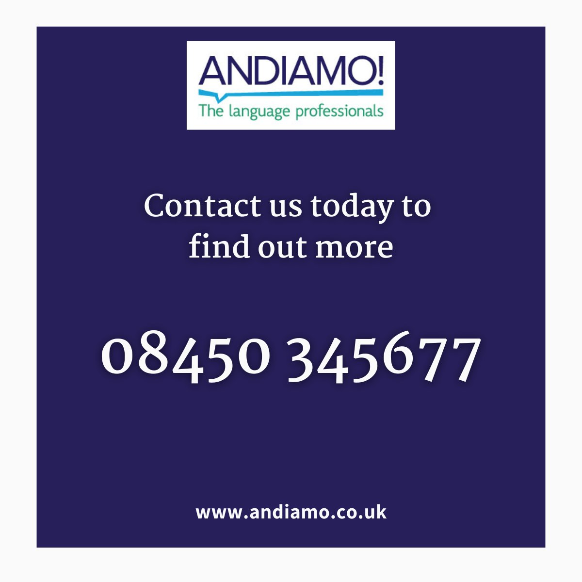 Got a PDF needing translation? No sweat 😉

Whatever the format, we've got you covered!

Reach out to discuss: 
📞 08450 345677 
📧 info@andiamo.co.uk

#TranslationServices #PDFTranslation