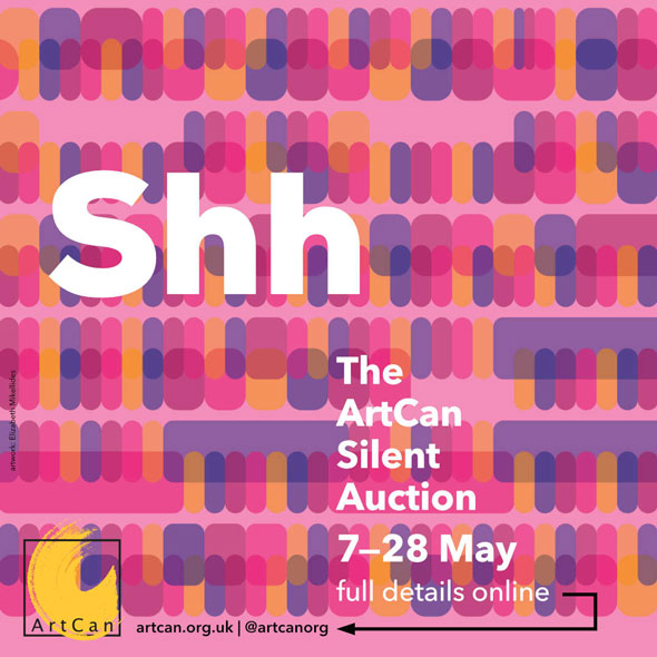 4 more days until the ‘Shh…ArtCan Auction’ closes!!!
This is your opportunity to secretly bid for an original work of art, with reserve prices starting from just £10!
.
Details of the art auction &amp; how to bid below:
artcan.org.uk/exhibitions-ev…
.
Auction ENDS : 10pm (BST) Tue 28 May