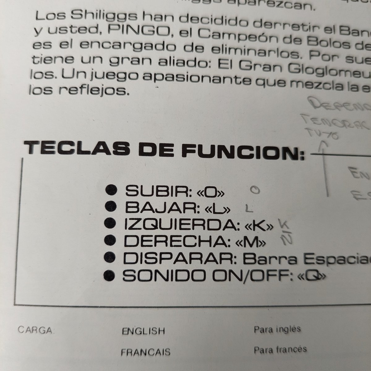 Alasa94's tweet photo. @PC__Historia @El_Viejo_Jugon En las instrucciones de #Pingo no se hace referencia a #Pango, pero sí que el juego está en inglés y francés, por lo que 100% seguro que fue uno de esos juegos de #Infogrames publicados por #Compulogical dentro del acuerdo de distribución que firmaron a finales de los 80. https://t.co/zUls8YwRbT