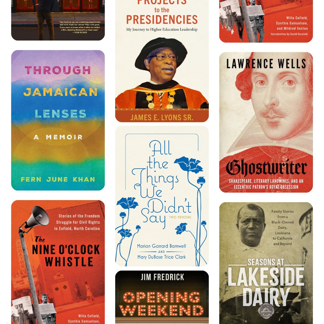 Discover captivating stories of remarkable individuals in our Forthcoming Biography and Memoir titles! 🔍✨ Enjoy discounted prices throughout Memoir May! 🌷📖 👉 Order now: upress.state.ms.us/Collections/Me… #MemoirMay #NewReleases #DiscountedBooks