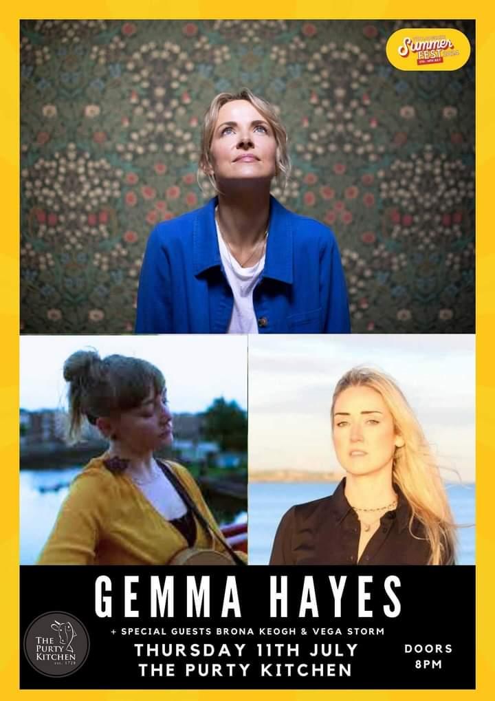 Vega Storm (@vegastormmusic) on Twitter photo Delighted to be opening for <a href="/GemmaHayes/">Gemma Hayes</a> in the <a href="/thepurtykitchen/">Purty Kitchen</a> for #dunlaoighre summer fest this July ❤️ Delighted to be opening for <a href="/GemmaHayes/">Gemma Hayes</a> in the <a href="/thepurtykitchen/">Purty Kitchen</a> for #dunlaoighre summer fest this July ❤️