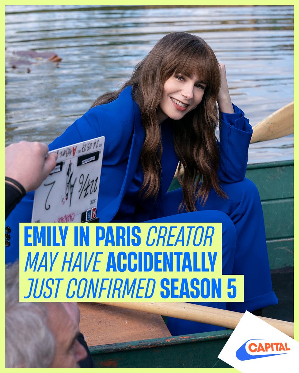 Did somebody say Emily In Paris season 5?! 👀👇 capitalfm.co/EmilyinParis5