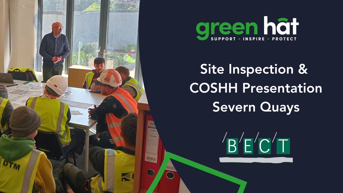 🌟 Ensuring Safety at BECT Severn Quay Project -  🌟
Green Hat's presentation on #COSHH (Control of Substances Hazardous to Health) was a valuable reminder of the importance of effectively managing hazardous materials.
#SafetyFirst #HealthAndSafety #COSHH #WorkplaceSafety