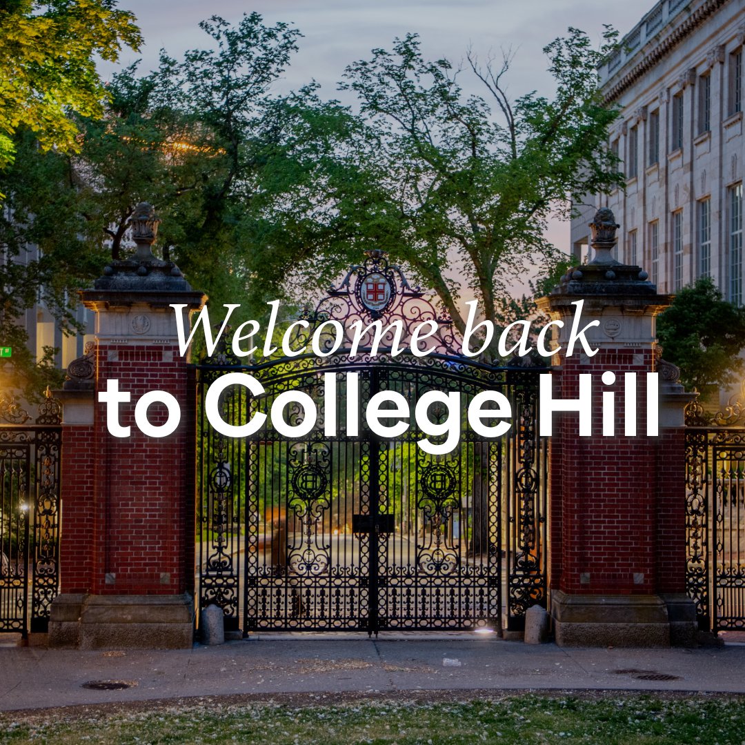 College Hill is abuzz as Brunonians around the world return to Providence for Reunion and Commencement weekend. Join us in welcoming back this year's Reunion classes and congratulating the Class of 2024! 🐻 #EverTrue #BrownU
