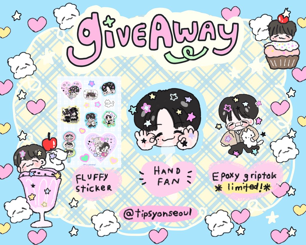 pls kindly rt | giveaway tds 3 💕

🍒fluffy sticker
🍒hand fan
🍒epoxy griptok (limited!)*jn bubble 300+ days*
~20-30 set/day

📍Rajamangala stadium
⏰ tba

Rules: rt & show this tweet
**More in mention!**

#NCTDREAM_THEDREAMSHOW3_in_BKK
#NCTDREAM_THEDREAMSHOW3inBKK