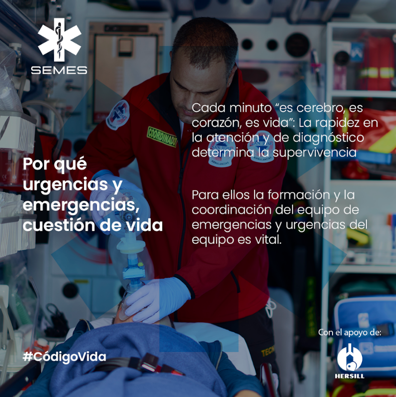 🏥En #urgencias y #emergencias cada minuto es fundamental

Somos #codigovida

#orgullodeurgenciólogo #27M #díamundialurgenciasyemergencias #medicina #enfermeria #TES