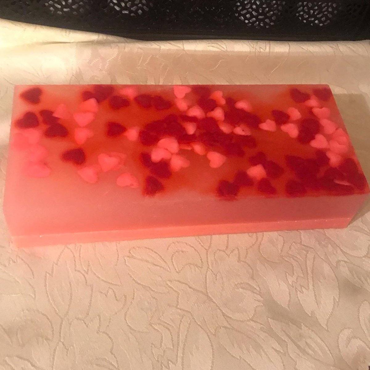 Lick 👅 me all over Victoria Secret type organic palm free handmade real guava based luxury soap cakes #summerrainesnaturals💜💜💜💜 #summerrainesnaturals#lickmeallover #victoriassecret #guava #fruitsoap #bestskincareproducts