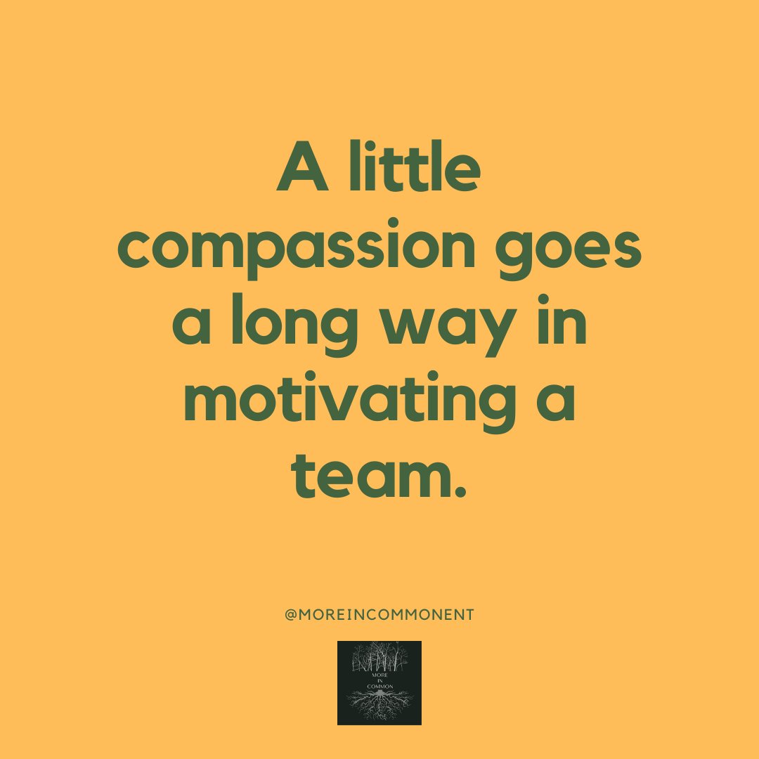 Leaders who engage with their teams with curiosity and compassion foster a more dedicated and motivated workforce.

#CompassionateLeadership 
#LeadershipWithHeart
#WorkplaceCompassion
#CompassionateManagement
#LeadingWithEmpathy
#CaringLeadership