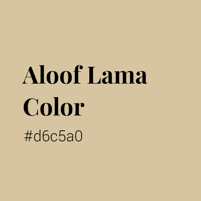 Aloof Lama color #d6c5a0 A Cool Color with Yellow hue! 
 Tag your work with #crispedge 
 crispedge.com/color/d6c5a0/ 
 #CoolColor #CoolYellowColor #Yellow #Yellowcolor #AloofLama #Aloof #Lama #color #colorful #colorlove #colorname #colorinspiration