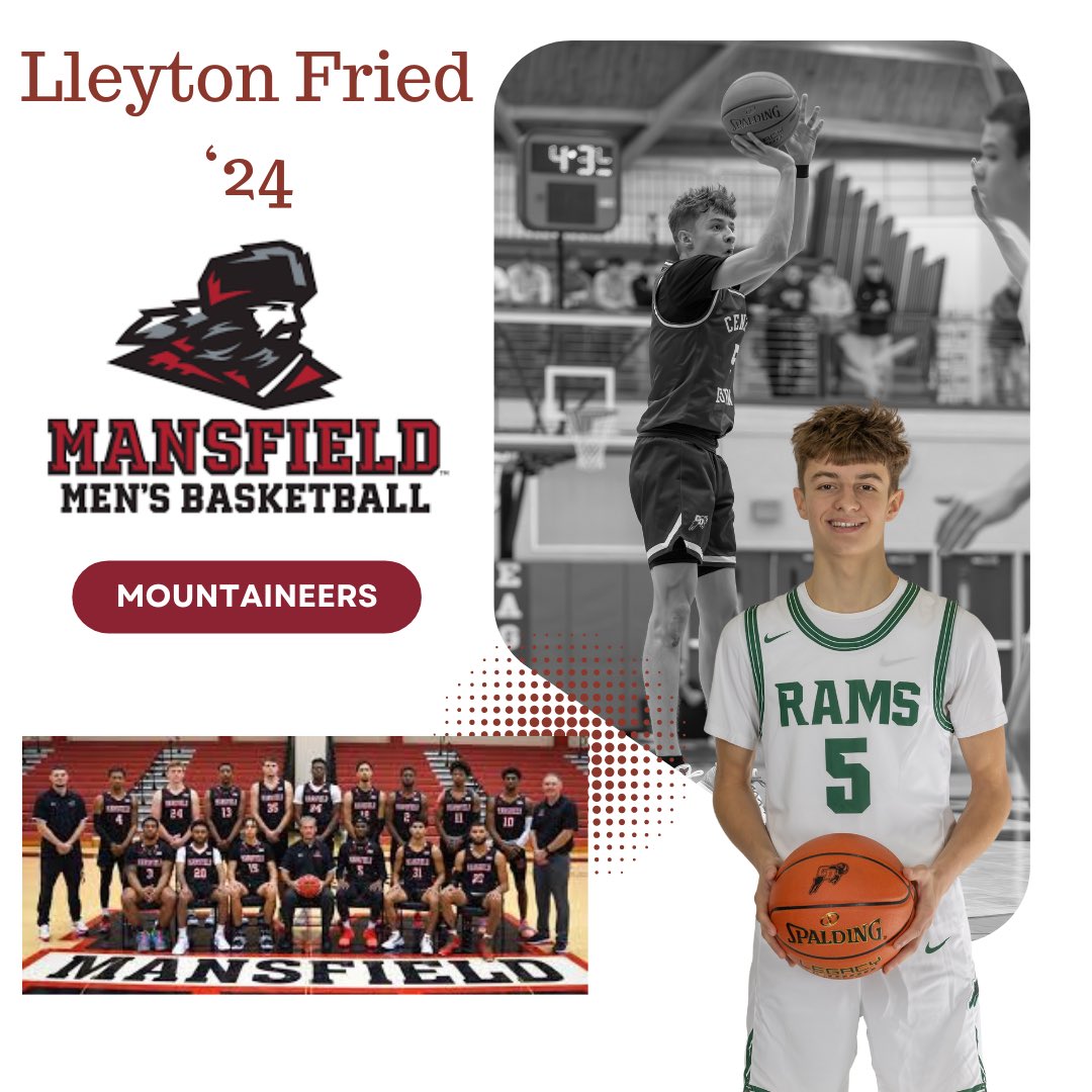 S/O and Congratulations to Lleyton Fried who will further his academic and basketball career at Mansfield!