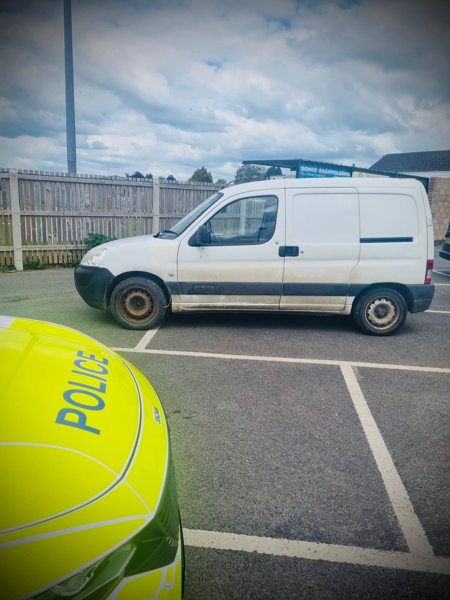 #SCIT officers were out patrolling the south of the county when they spotted this stolen van in Salisbury, the van stopped and occupants ran away… sadly for them straight into the arms of the armed officers. (Suspects not SCIT) 2 in custody and van recovered.