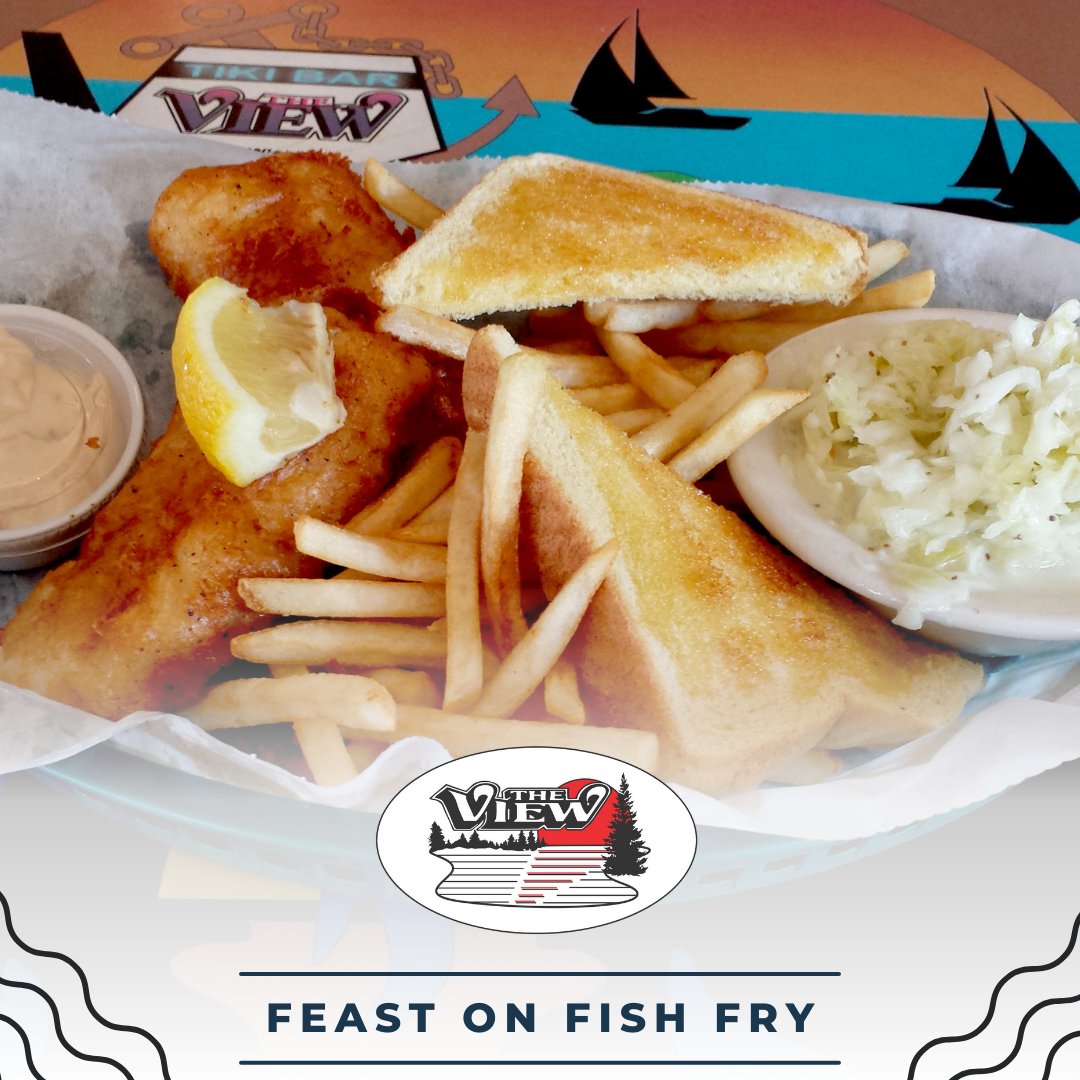 Start your weekend right with our legendary Friday Fish Fry! 🎉 #CatchOfTheDay #WeekendStarter

#theview #chippewafalls #wisconsin #chippewafallswisconsin #lakewissota  #discoverwisconsin #travelwisconsin #wisconsinfood #wisconsinfoodie #nom #foodstagram