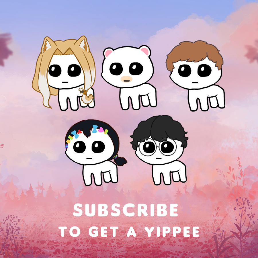 Thank you for the support thus far for this month cuties~ 💗

All the subbies for May gets a yippee, I'm still missing a few;;

#yippee #wingedraws