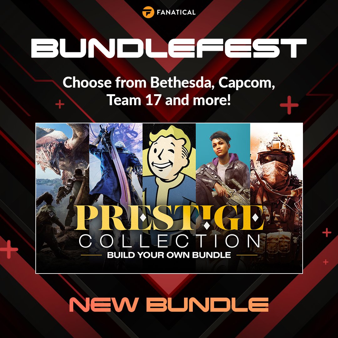 🎁 Our BundleFest ends with one of the community's favourites: Prestige Collection! Choose up to 5 games to take home, including 12 of the all-new to bundles, like: Nobody Saves the World, ULTRAKIILL, and Insurgency: Sandstorm, among others! fant.cl/PCBFTW