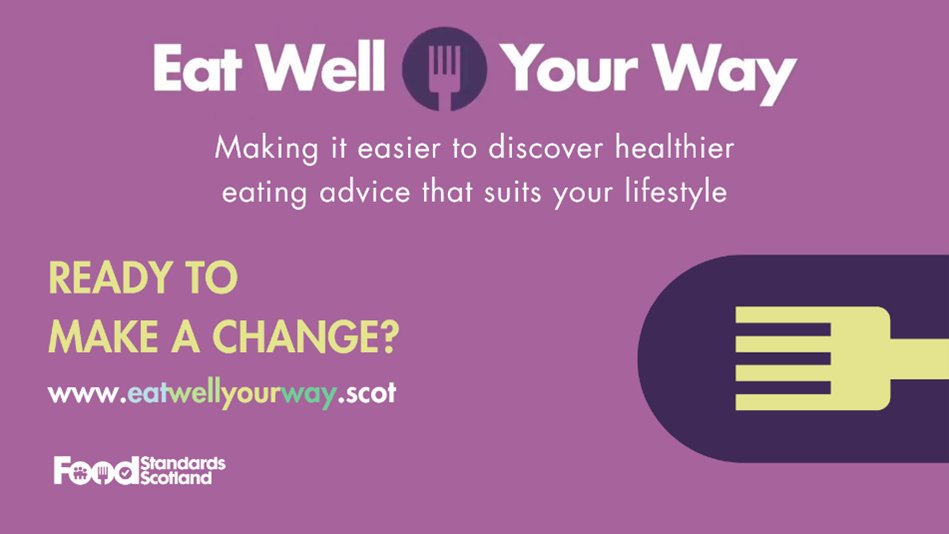 Eat Well, Your Way is a resource we’ve developed to help you take small manageable steps to eat healthier. We know it can be hard to choose healthier options, so we have designed this resource to help you do this in ways that suit you. Find out more at: bit.ly/3qDH7WD