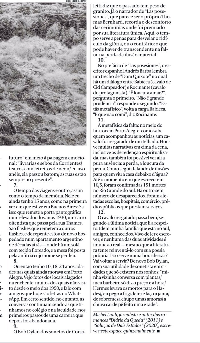 Michel Laub tweet media