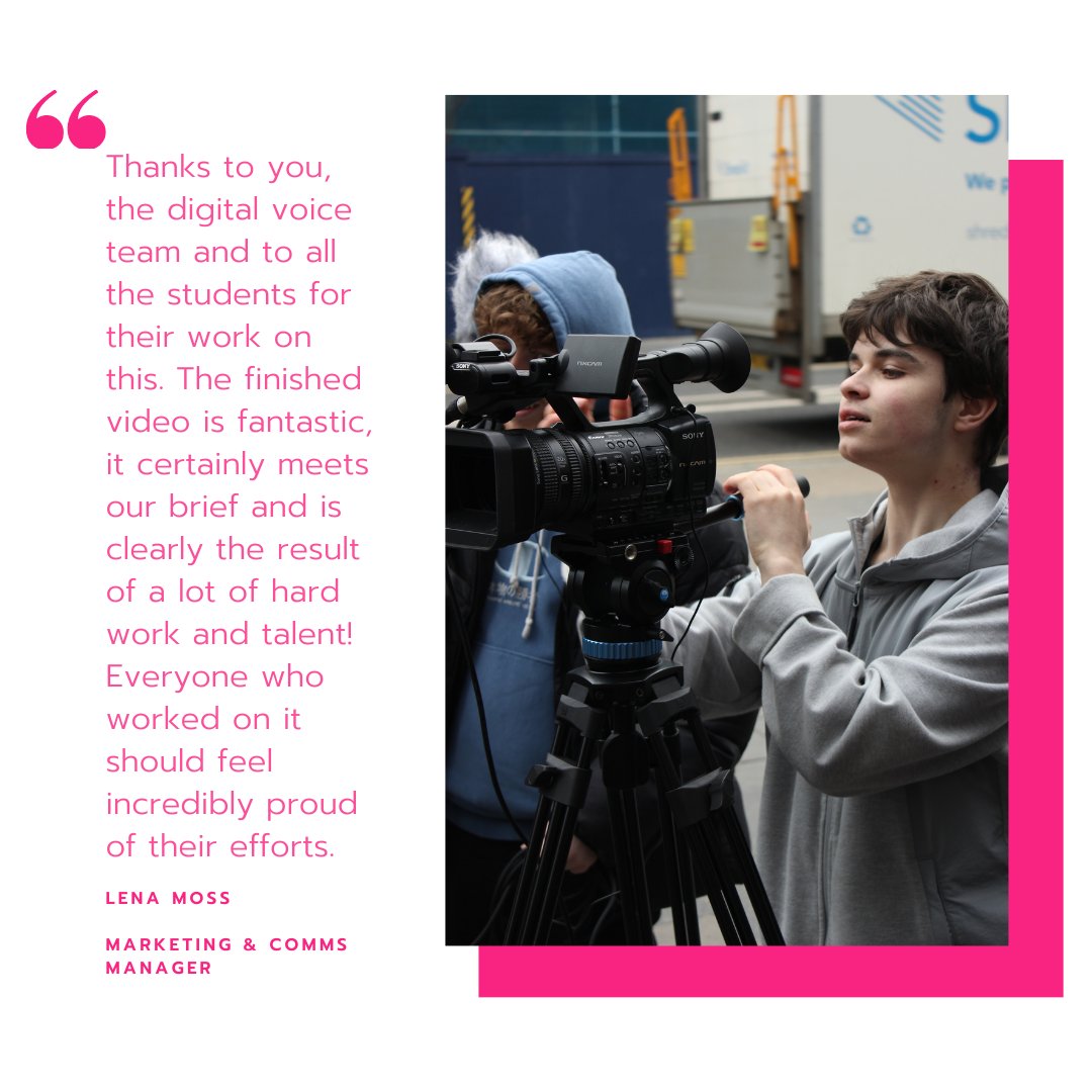 Digital Voice for Communities (@dvdigitalskills) on Twitter photo Here's some brilliant feedback from our recent filmmaking course with a group of students from <a href="/NSCGNewcastle/">Newcastle College</a>. We mentored the students to produce a film about the <a href="/TyneOperaHouse/">Tyne Theatre & Opera House</a>, and we received some wonderful feedback from the theatre.
#feedbackfriday
<a href="/CreativeCentNCL/">Creative Central</a> Here's some brilliant feedback from our recent filmmaking course with a group of students from <a href="/NSCGNewcastle/">Newcastle College</a>. We mentored the students to produce a film about the <a href="/TyneOperaHouse/">Tyne Theatre & Opera House</a>, and we received some wonderful feedback from the theatre.
#feedbackfriday
<a href="/CreativeCentNCL/">Creative Central</a>