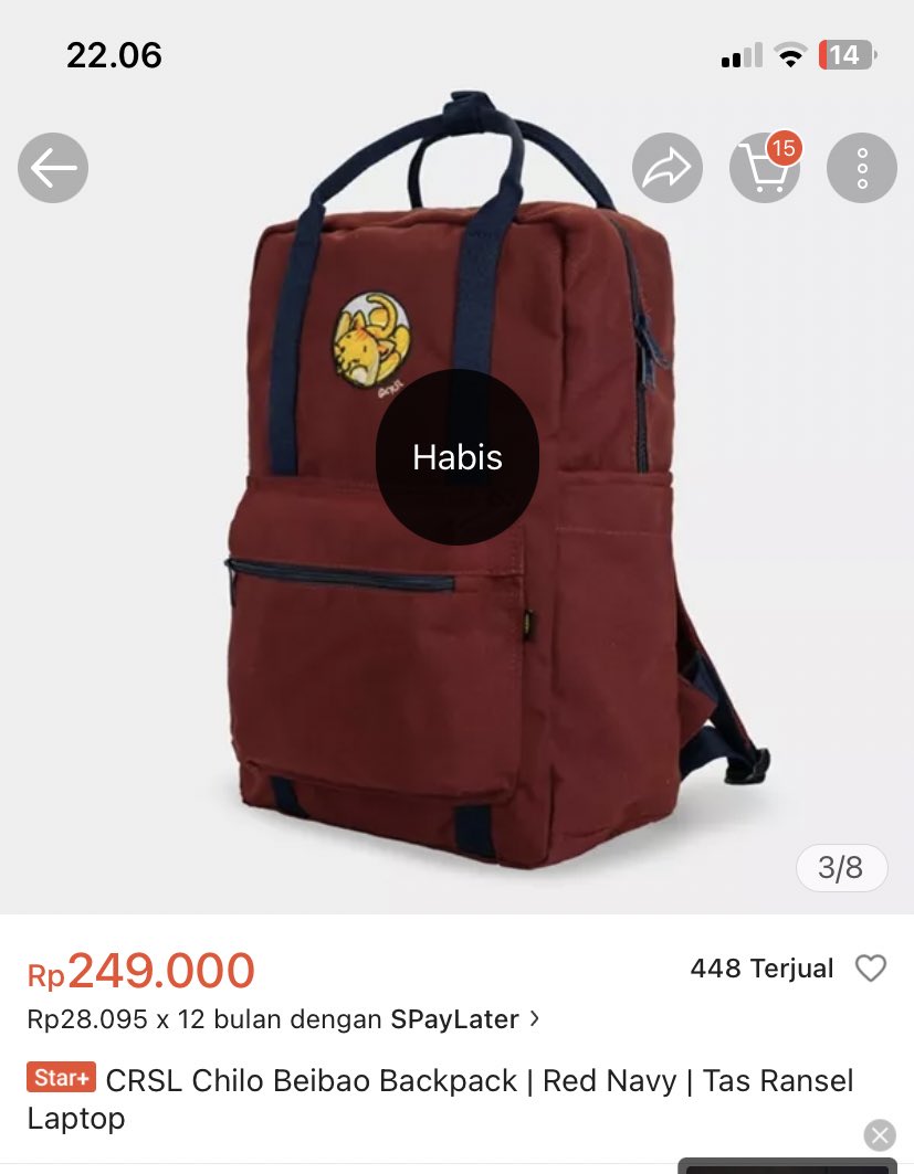 frogyberry's tweet photo. gue punya salah satu ranselnya dari brand ini, canvasnya buagusssss poll dia tipe yg canvasnya tebel gt trs jaitannya juga kuat bngt udah dipake hampir 2 taun blm rusak samsek???? buat harga 250k sangat sangat recomended 🫶🏻  (di storenya sisa green sama black) https://t.co/jUbw6ERdMn