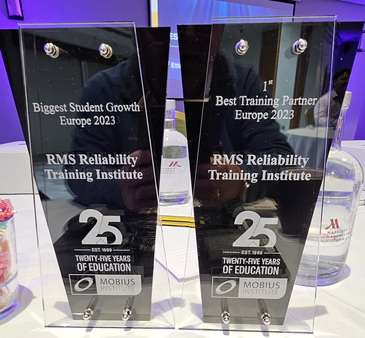 🎉 RMS wins Mobius Institute awards for 'Best Training Partner' and 'Biggest Student Growth' in Europe for 2023. Read about the Awards here: rms-reliability.com/news/mobius-in…
#vibrationanalysis #ultrasound #conditionmonitoring #training #mobiusinstitute